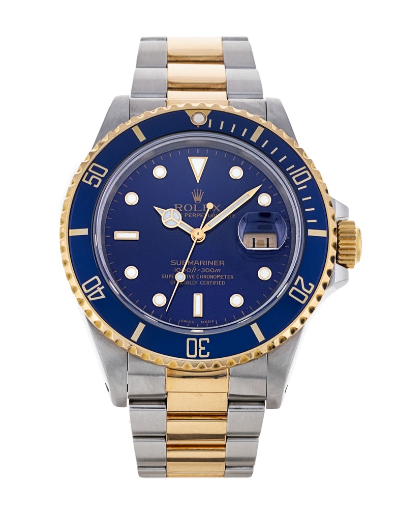 Rolex Submariner 16803 Blue Dial Bracelet Strap