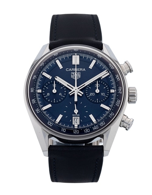 Tag Heuer Carrera quadrante Blu Baton