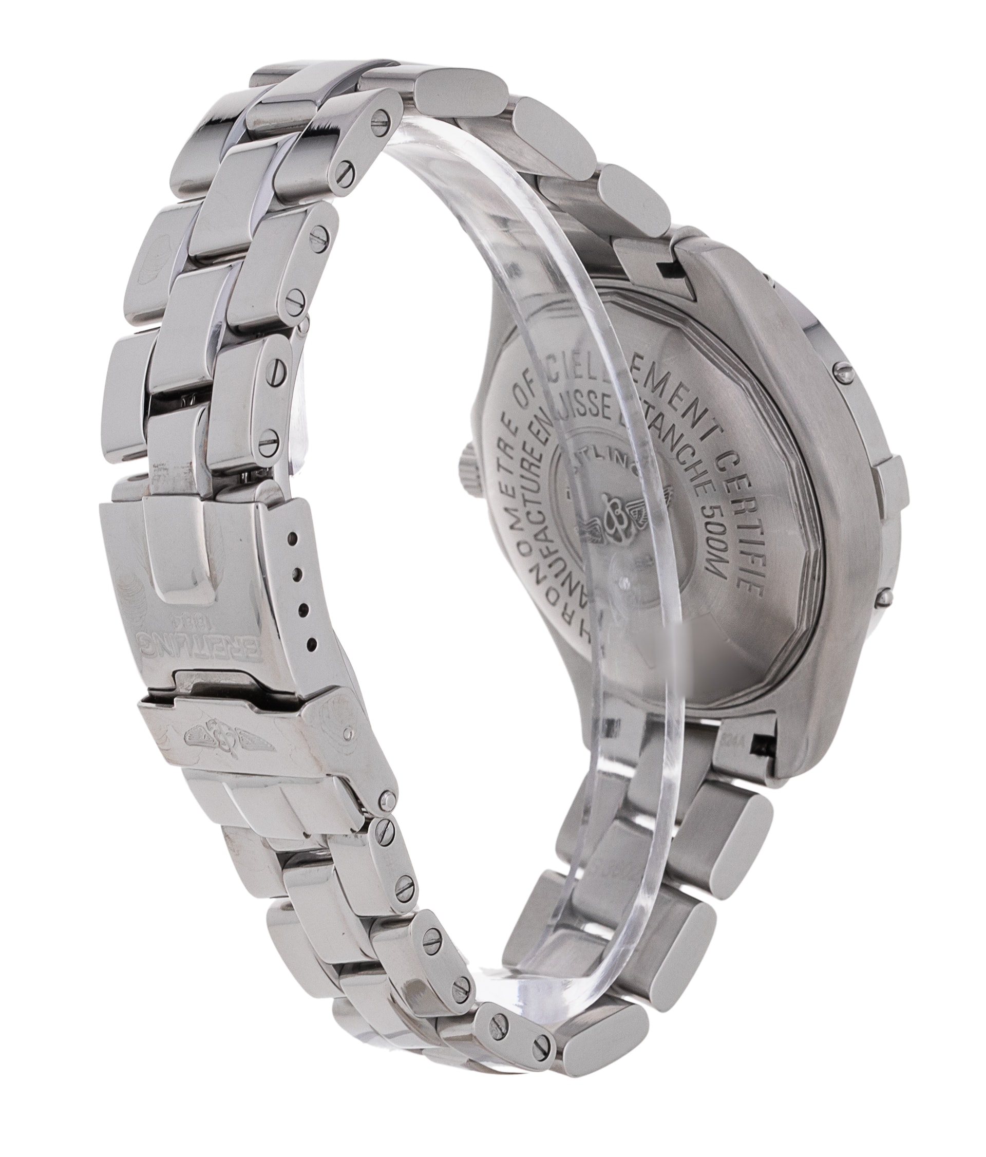 Breitling Colt Quartz Black Arabic Zifferblatt