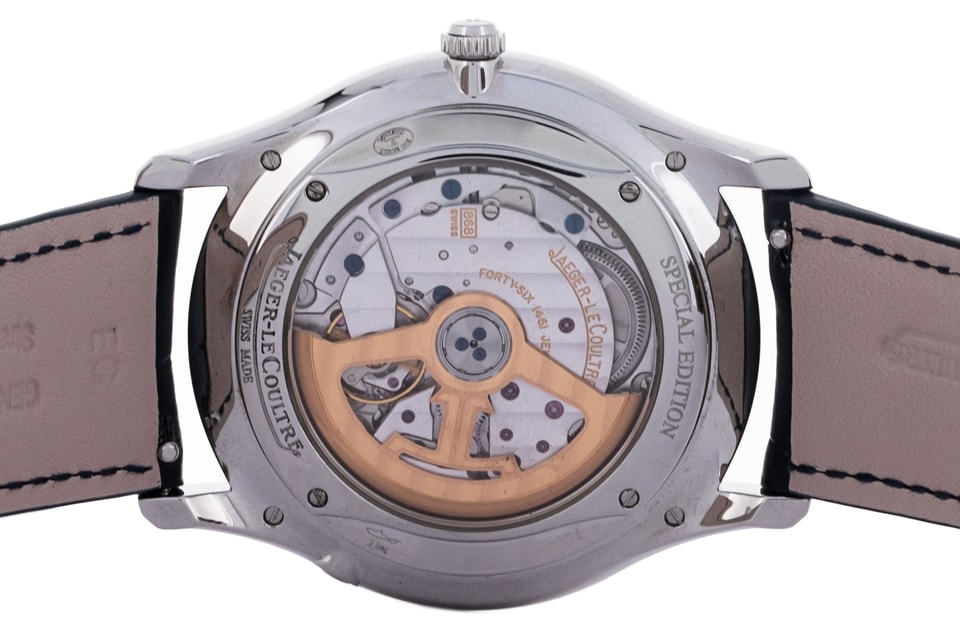 シルバーズ・レイリー MASTERISE LAST ONE Jaeger-LeCoultre Master Ultra Thin Perpetual - Silver Baton Dial