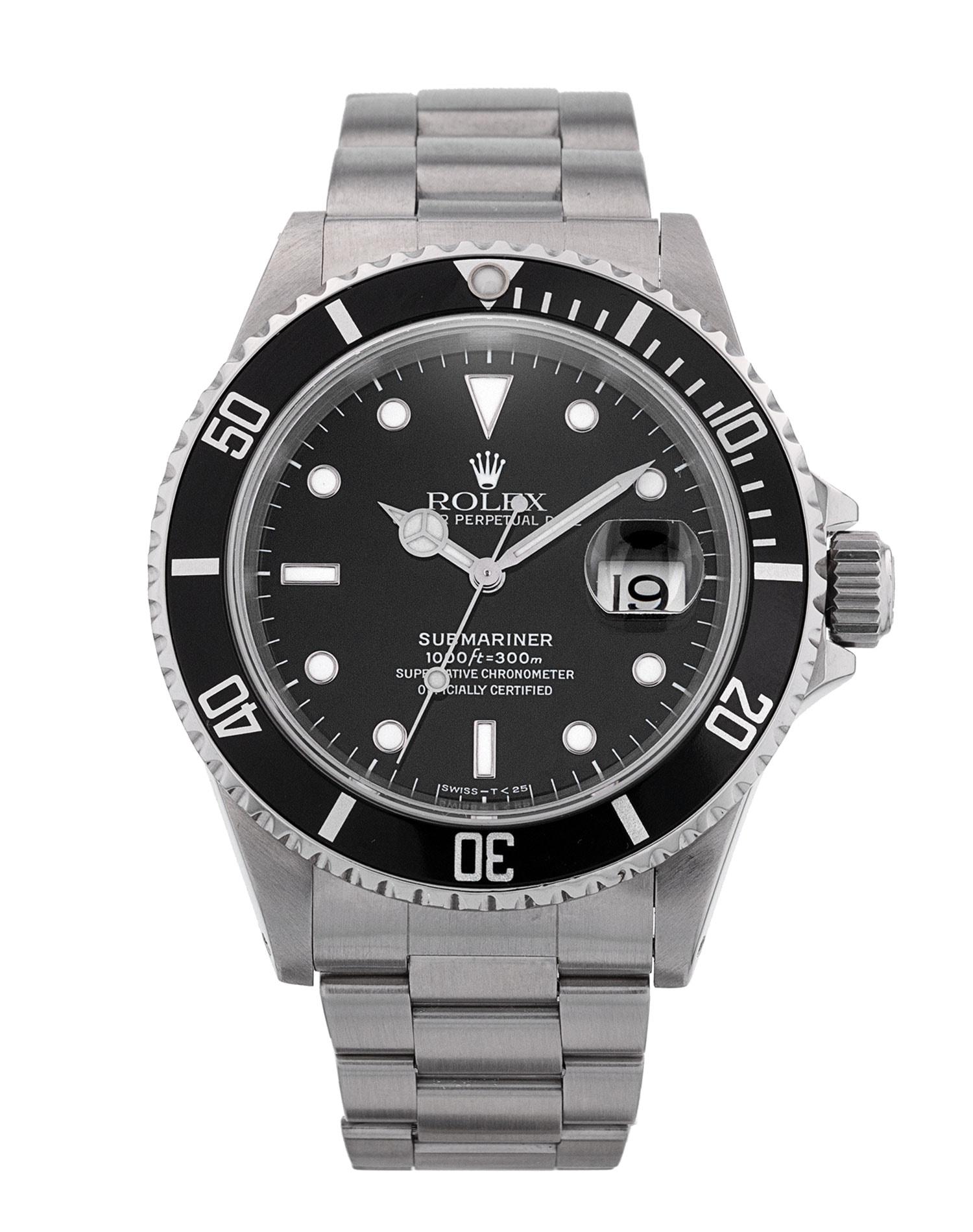Rolex Submariner 16610 Black Dial Bracelet Strap