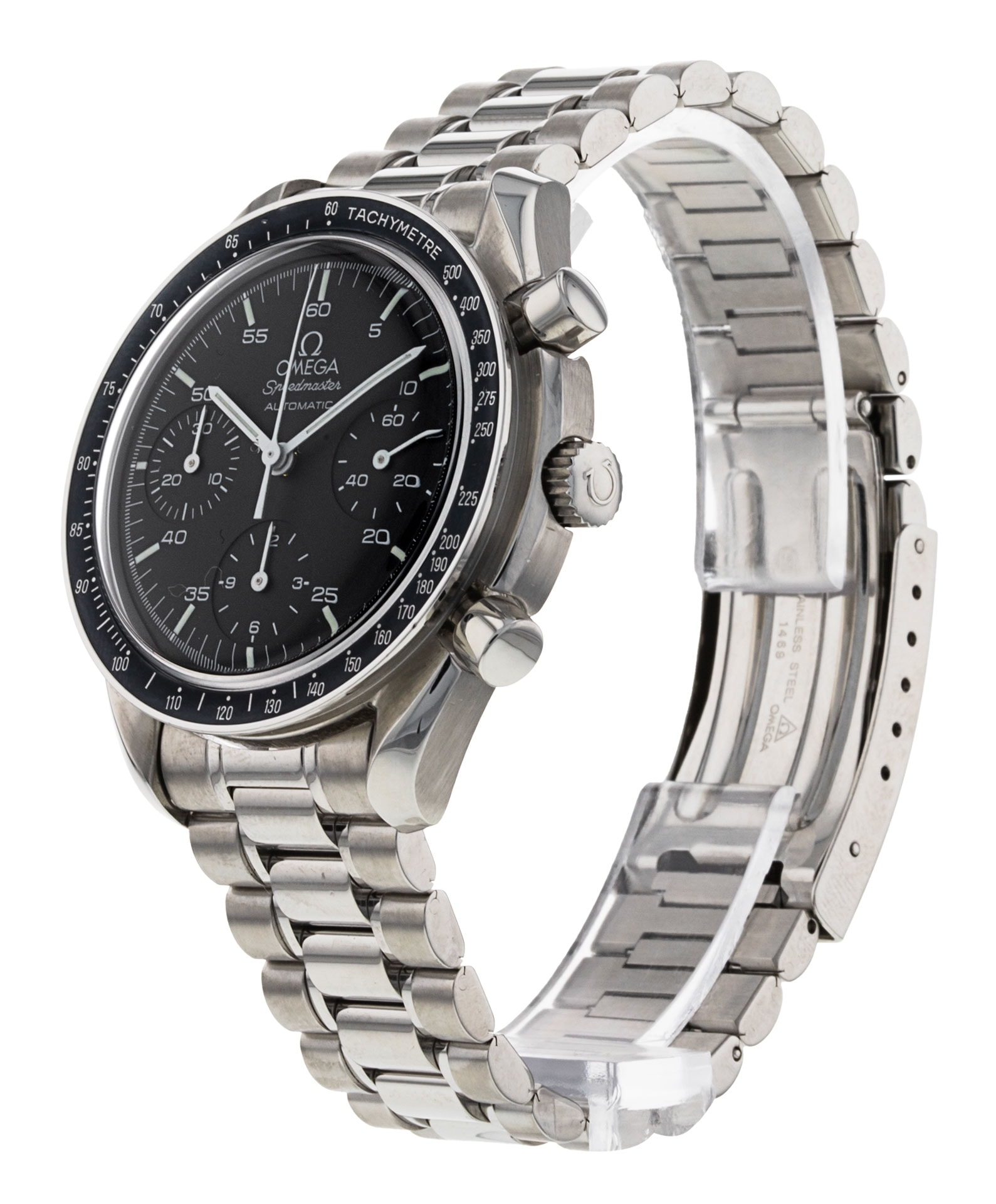 Omega Speedmaster Reduced Black Baton Dial