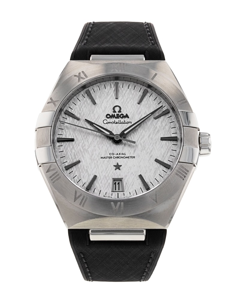 Omega Constellation Grey Dial Rubber Strap - Main Image