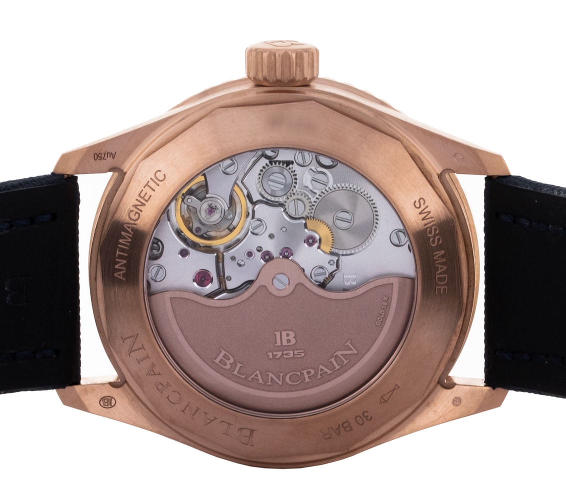 Blancpain Fifty Fathoms Blue Dial Fabric Strap - Main Image