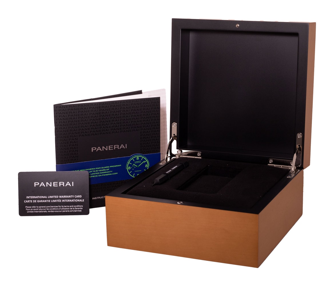Panerai Luminor Marina PAM01028 Blue Dial Bracelet Strap