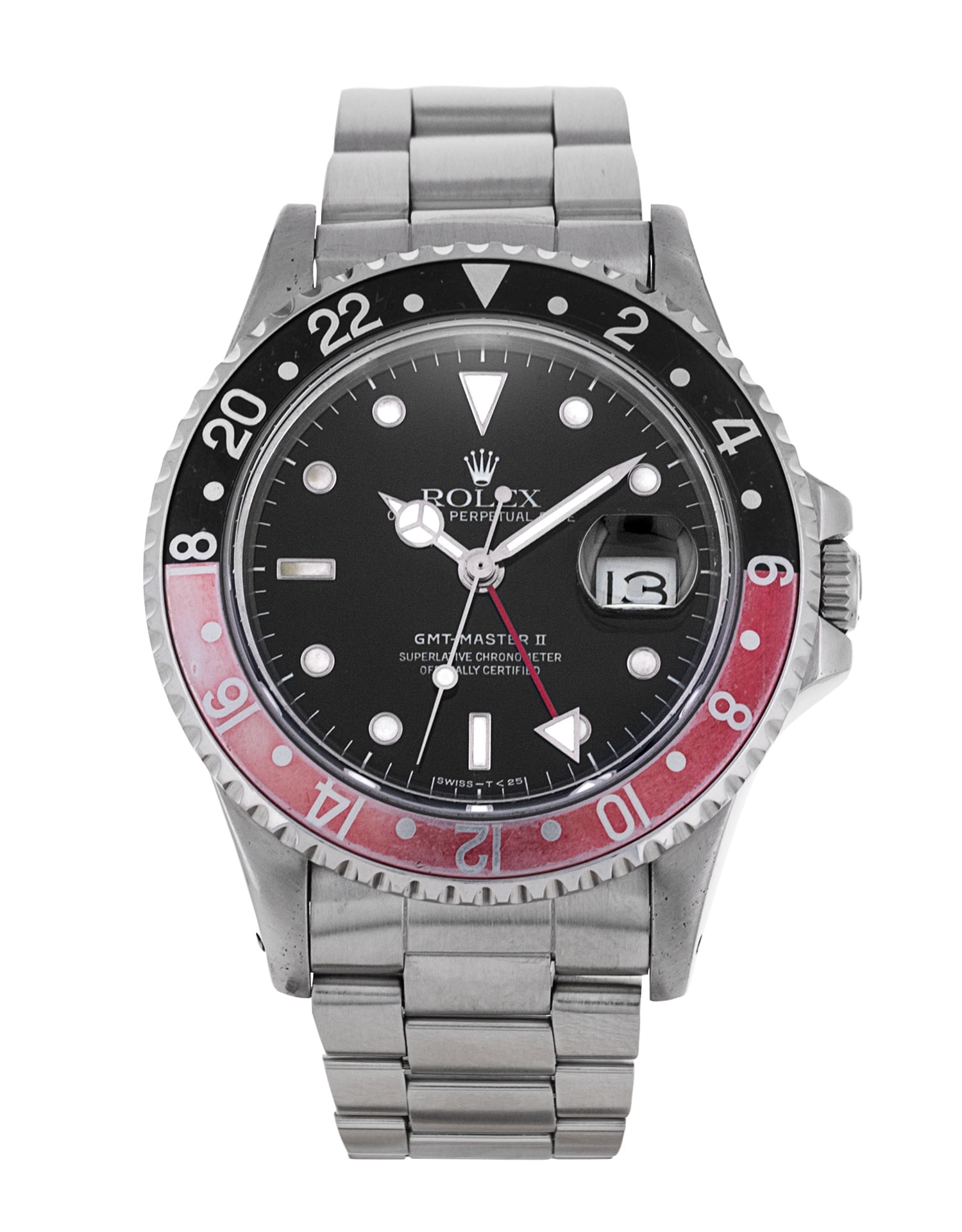 Rolex GMT Master II 16760 Black Dial Bracelet Strap