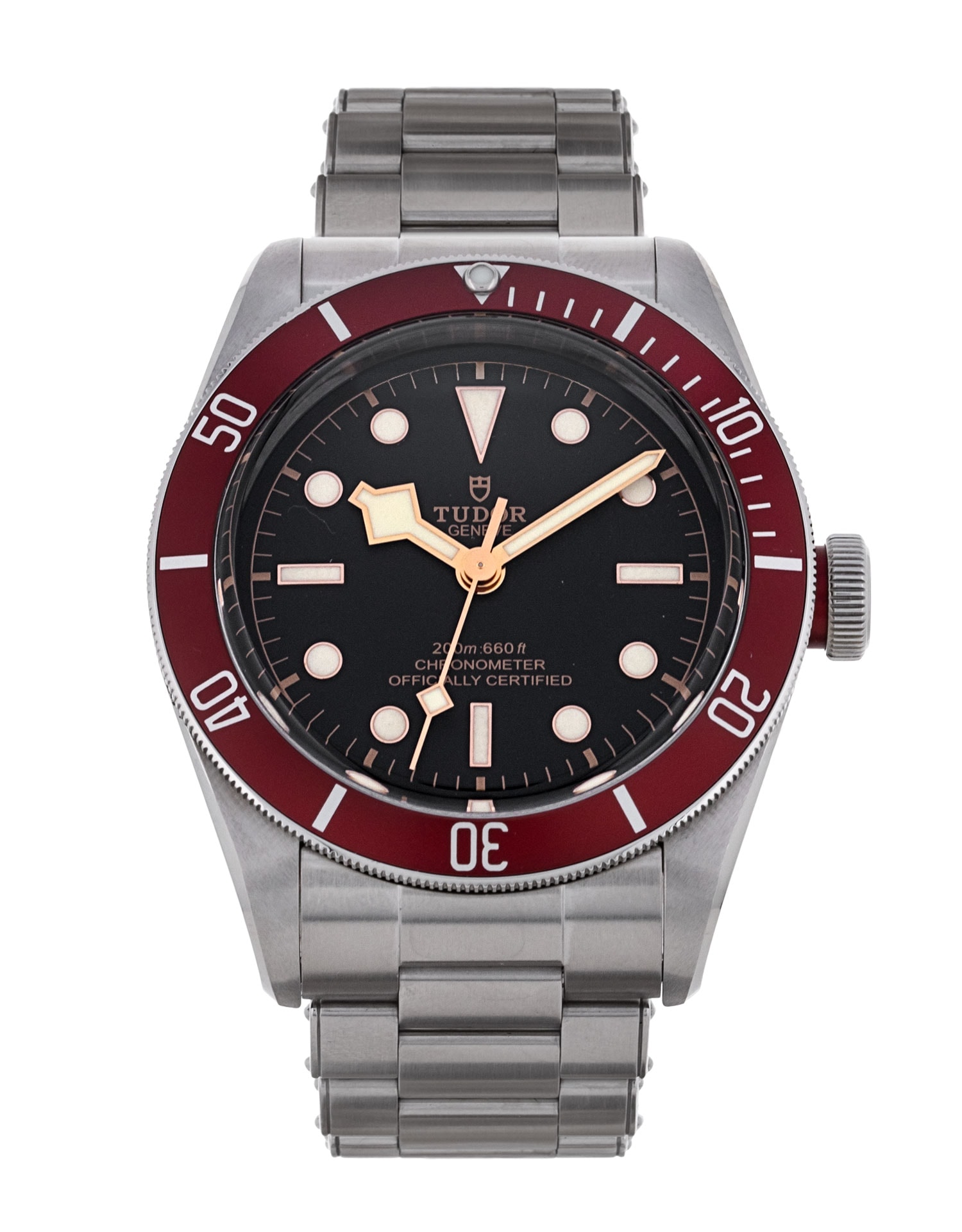 Tudor Heritage Black Bay Black Dial Bracelet Strap