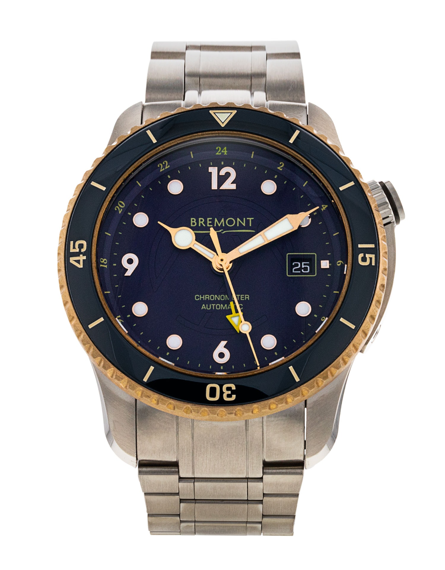 Bremont Project Possible Blue Quarter Arabic Dial