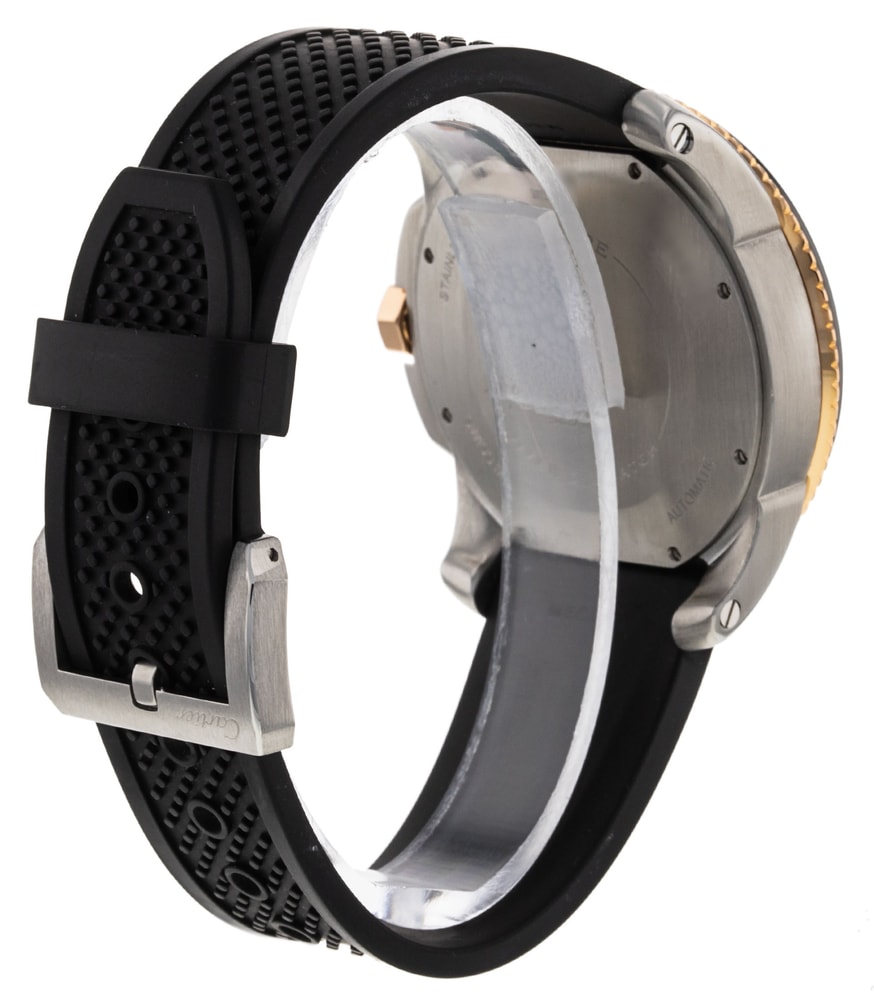 Cartier diver black sales