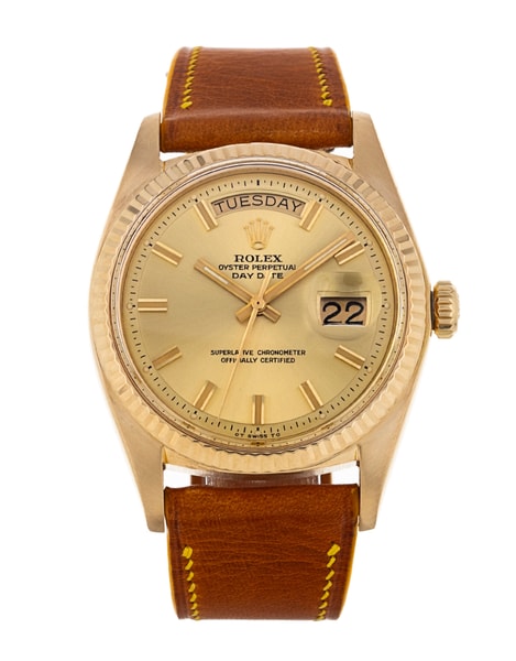 Rolex Day-Date quadrante Champagne Baton