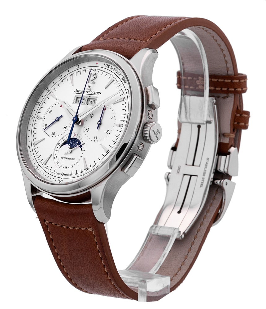 Jaeger LeCoultre Master Control Silver Baton Dial