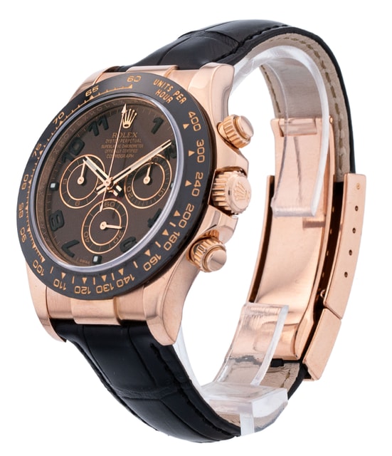 leather strap daytona chocolate face