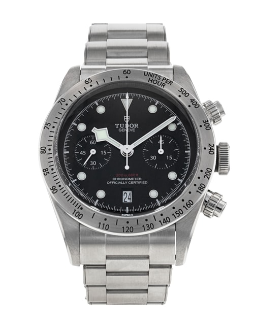 Tudor Heritage Black Bay Black Dial Bracelet Strap