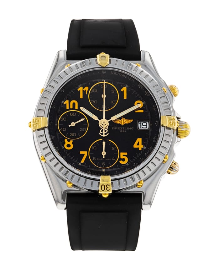 Breitling Chronomat Schwarz Arabisch Zifferblatt