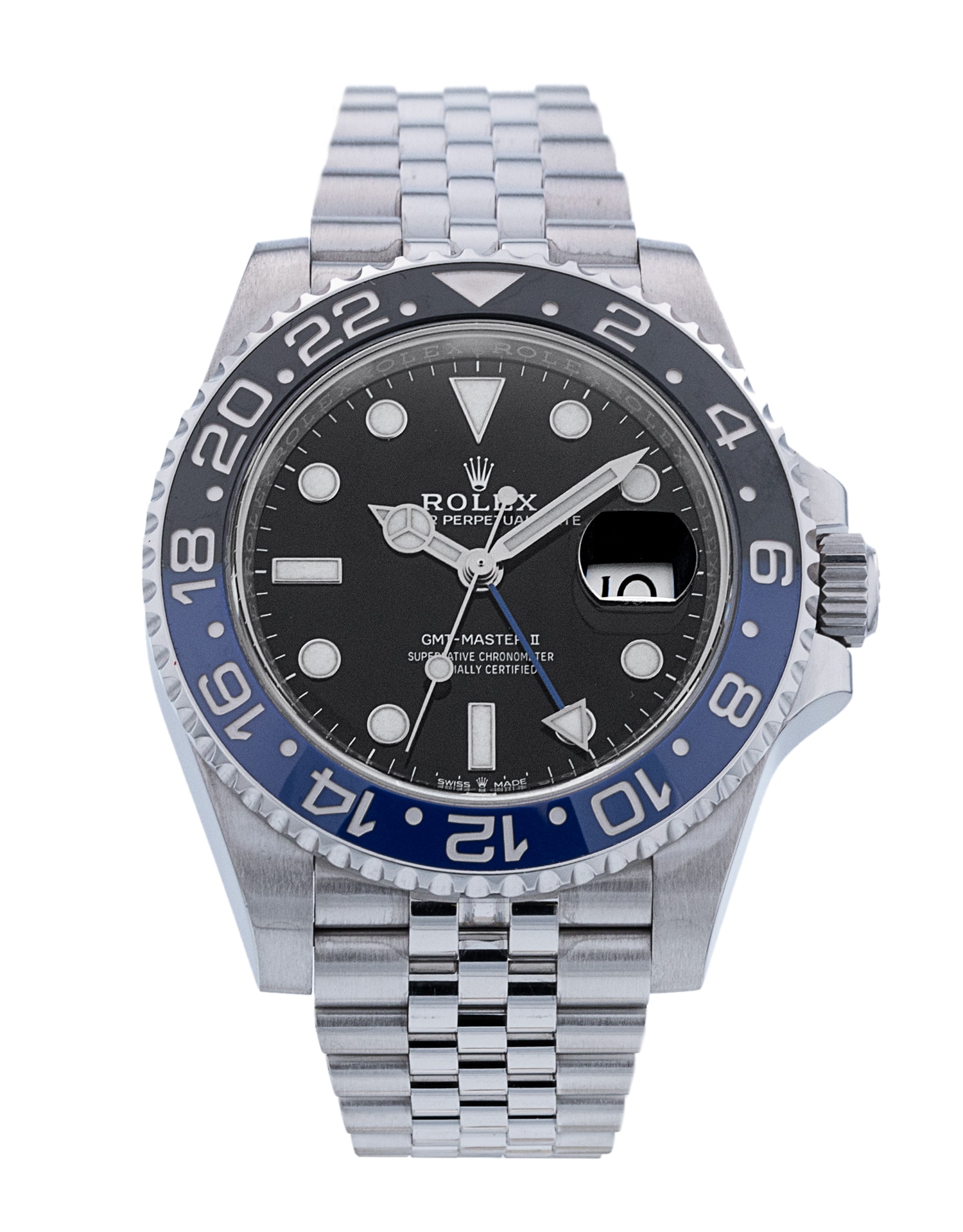 Rolex GMT Master II Black Dial Bracelet Strap