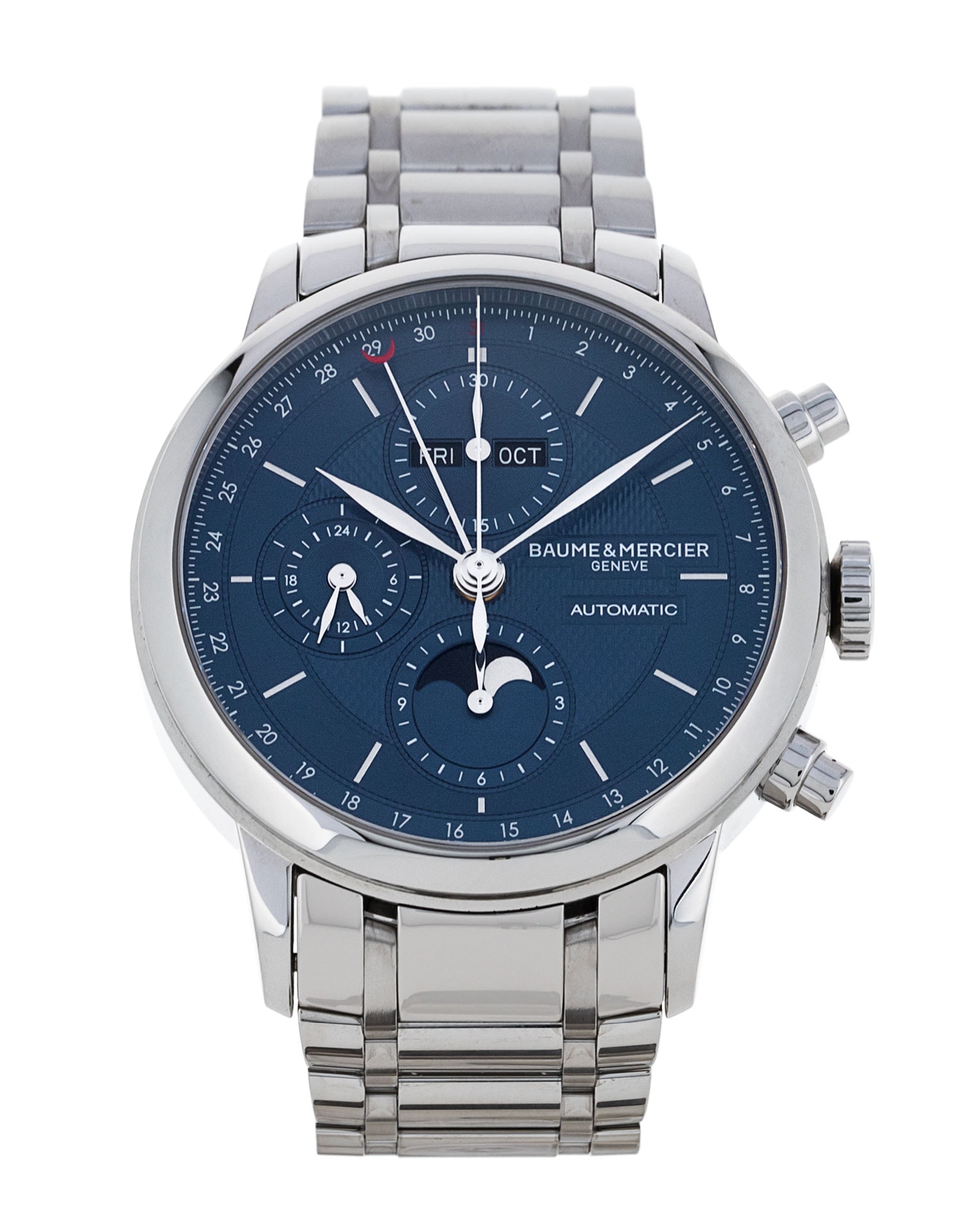 Baume et Mercier Classima Executives Blue Dial