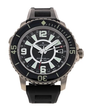 Pre owned blancpain fifty fathoms discount