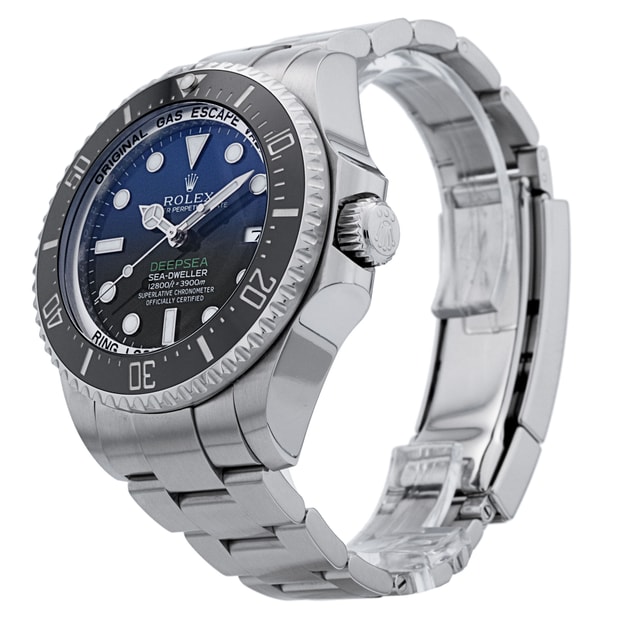 Rolex Deepsea - Black & Blue Dial & Bracelet Strap