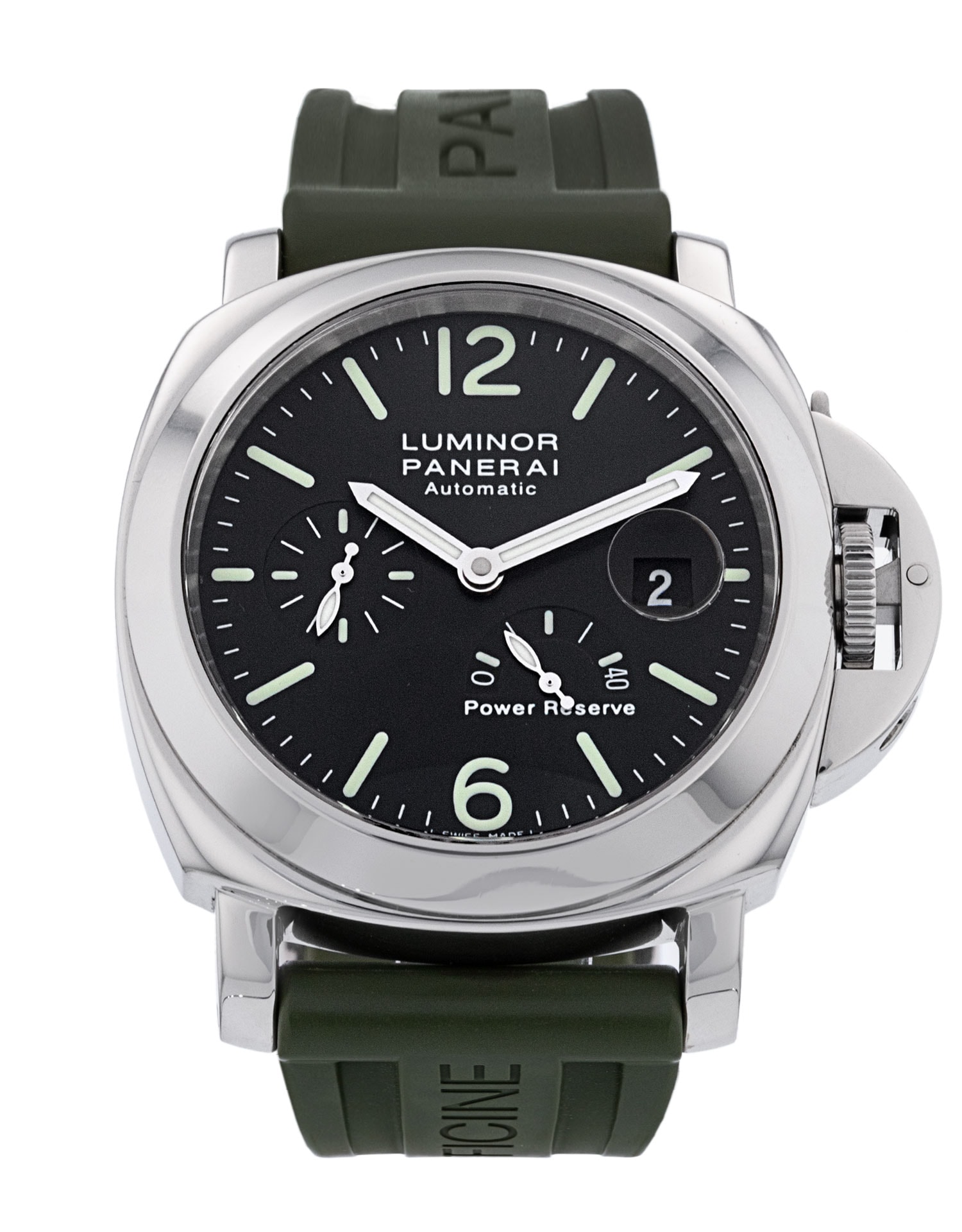 Panerai Luminor Power Reserve Black Baton Dial