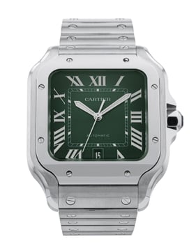 Mens cartier santos pre owned sales