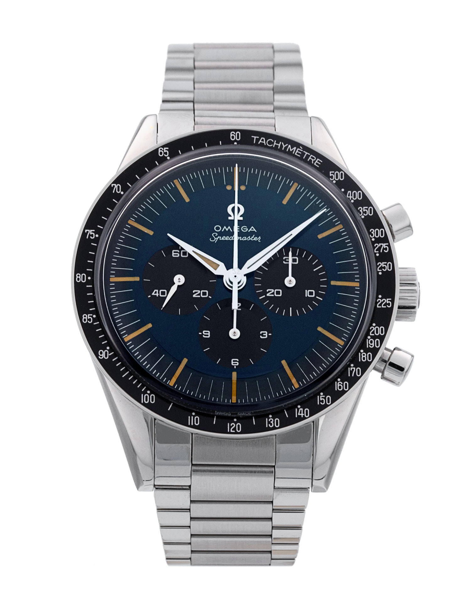 Omega Speedmaster Anniversary Series Blue Grey Dial