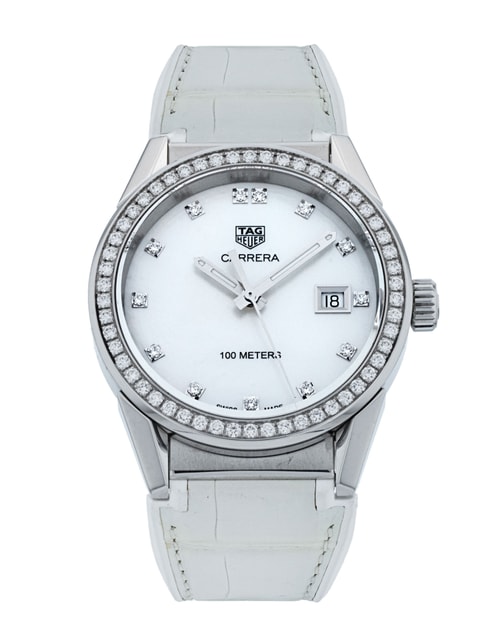 Pre-Owned Tag Heuer Carrera Ladies WBG1315.FC6412 Watch Pre-Owned Tag Heuer Carrera Ladies WBG1315.FC6412 Watch