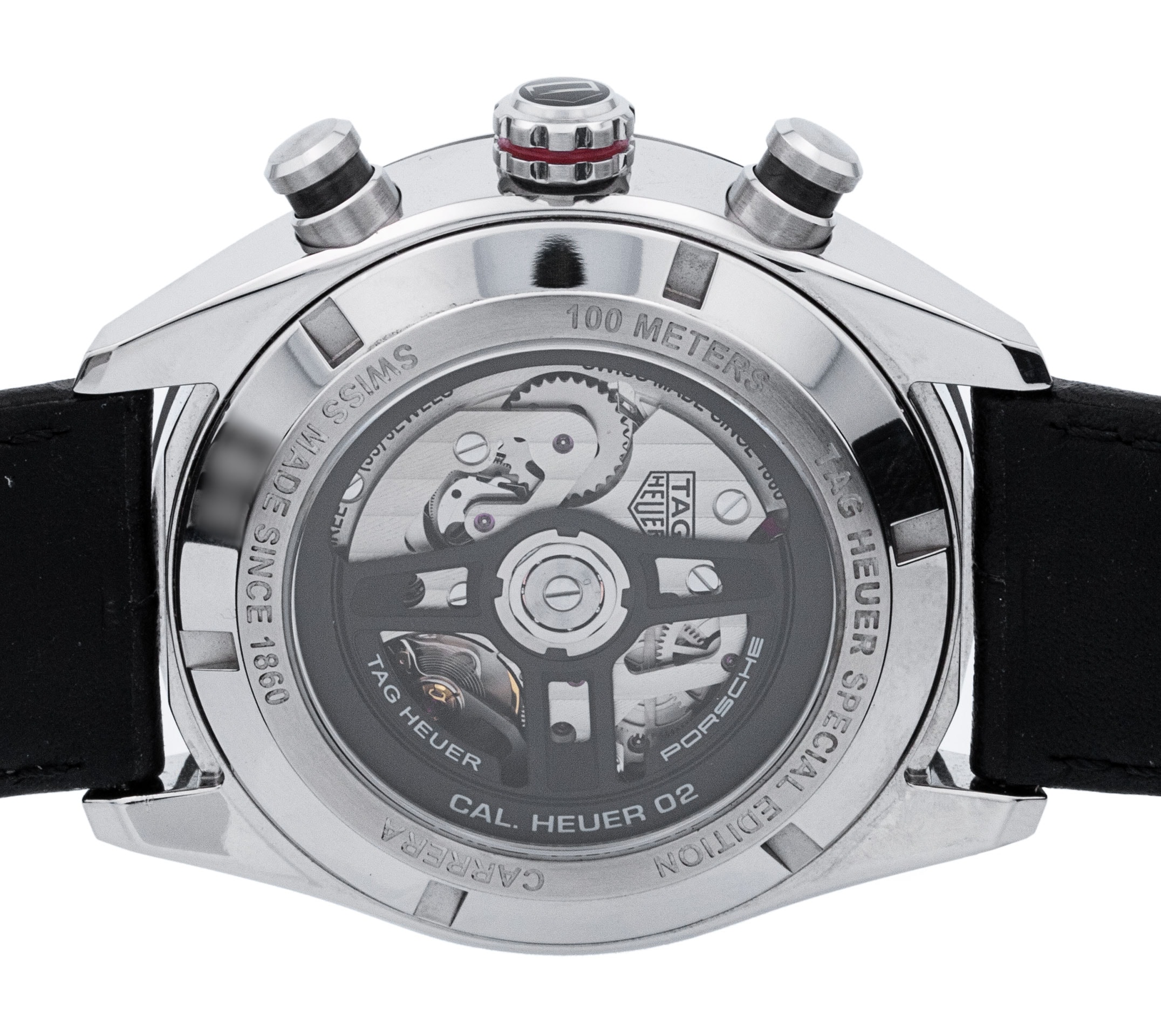 Tag Heuer Carrera CBN2A1F.FC6492 Grey Dial Leather Strap