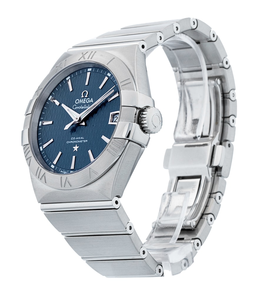 Omega Constellation cadran Baton bleue - Main Image