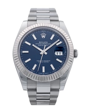 Rolex blue oyster perpetual datejust hotsell