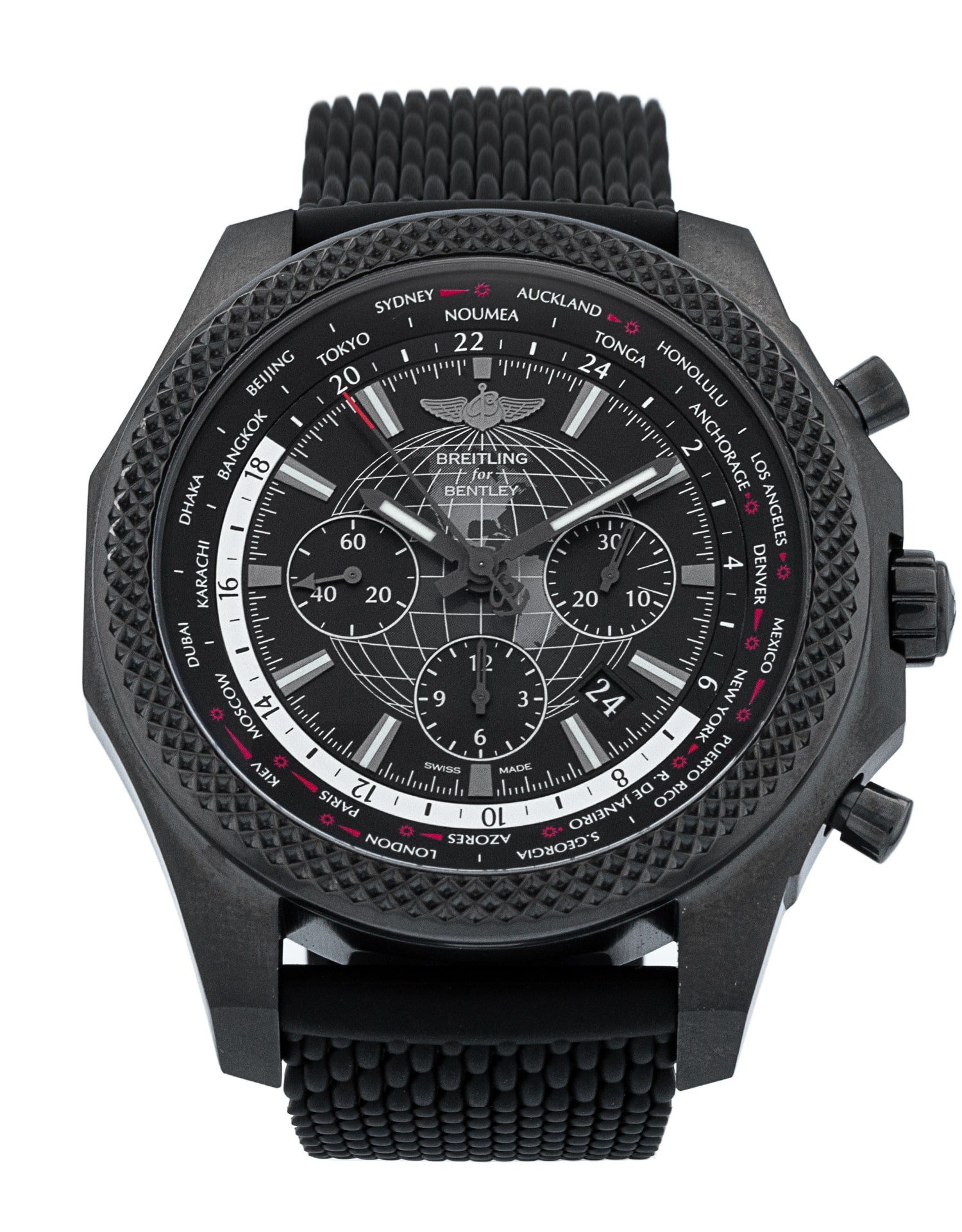 Breitling Bentley B05 Unitime - Black Dial & Rubber Strap Breitling Bentley B05 Unitime - Black Dial & Rubber Strap