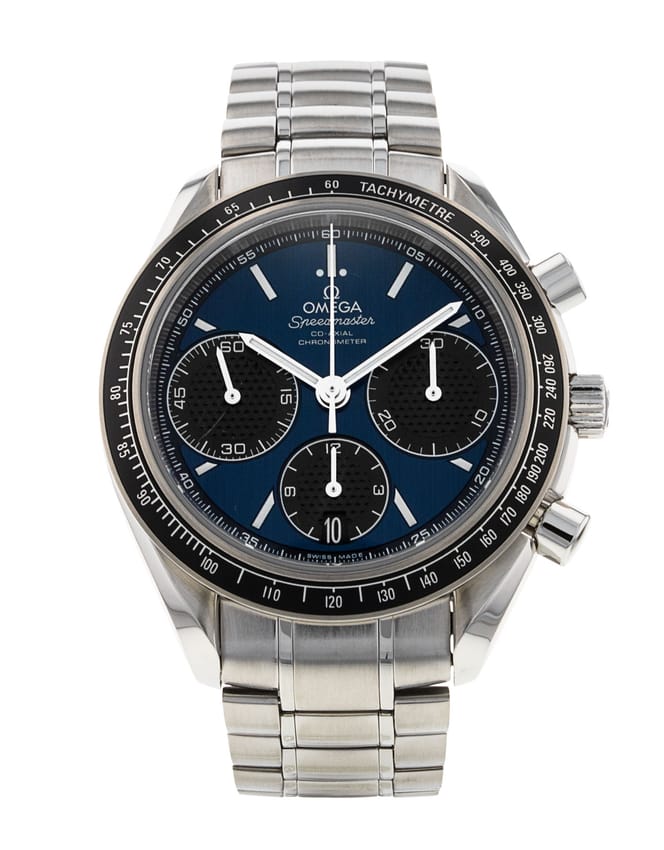 Omega Speedmaster Racing - Blue Baton Dial & Bracelet Strap