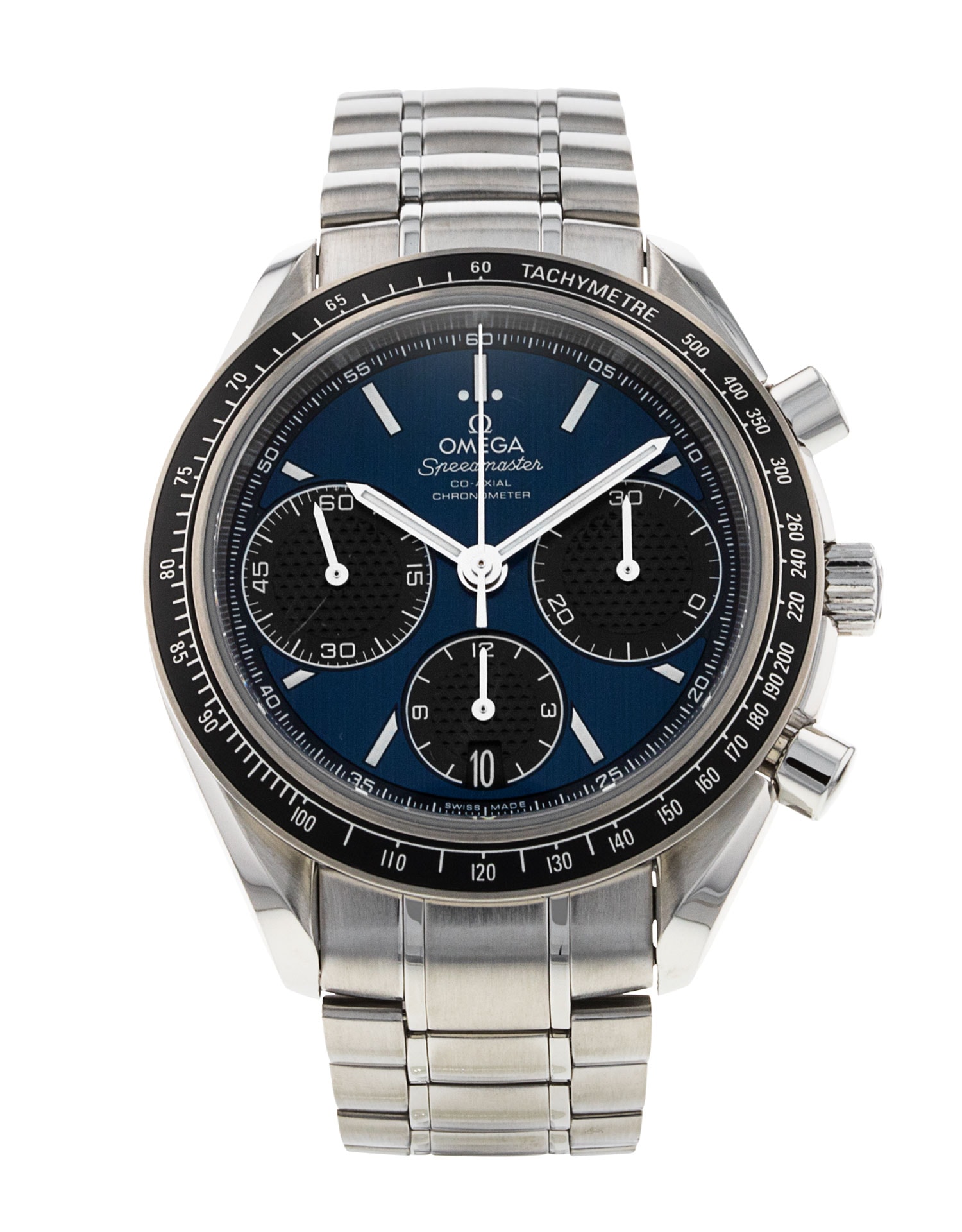 Omega Speedmaster Racing - Blue Baton Dial & Bracelet Strap