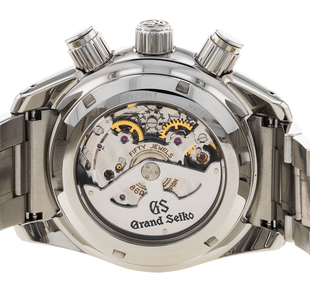 Grand Seiko Spring Drive Silver Baton Dial - Main Image