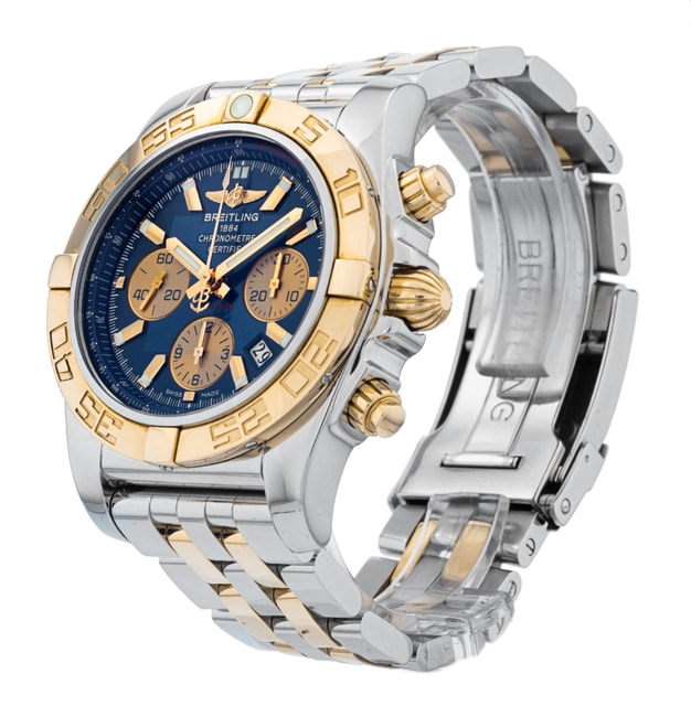 Breitling Chronomat 44 - Blue Baton Dial & Bracelet Strap
