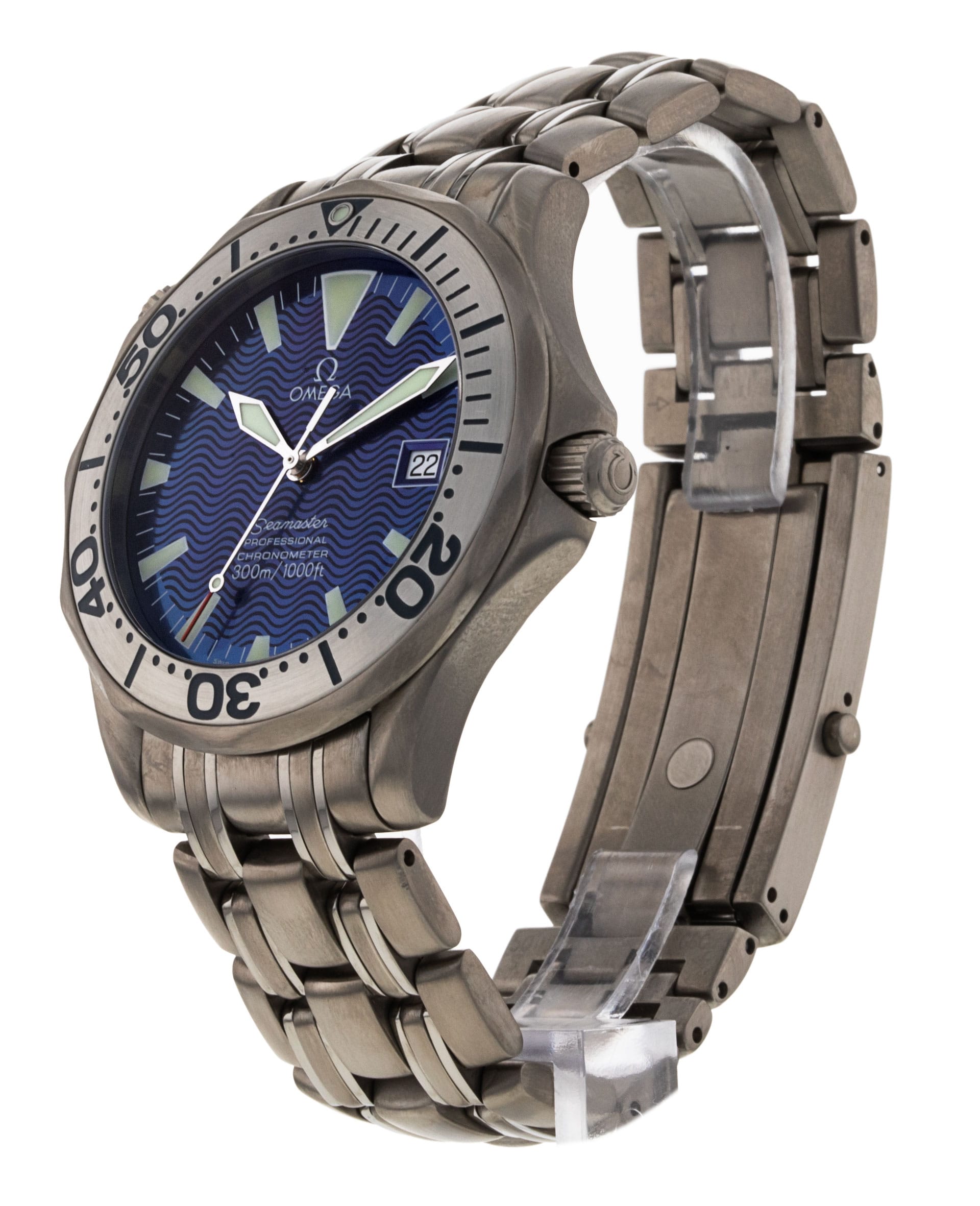 Omega Seamaster 300m 2231.80.00 - Blue Dial & Bracelet Strap 