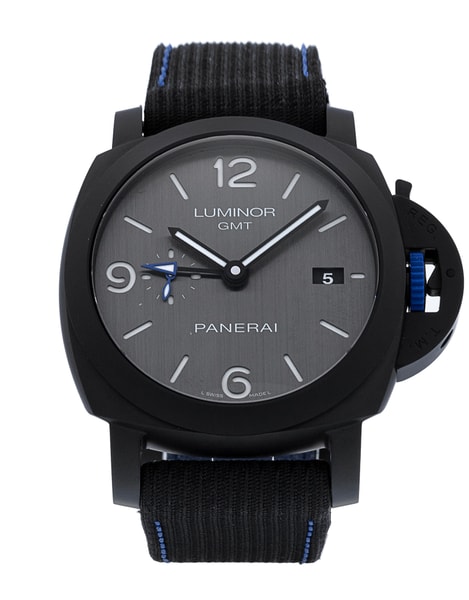 Panerai Luminor GMT Black Quarter Arabic Dial