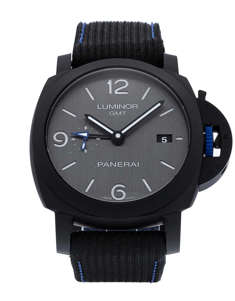 Panerai Luminor GMT Black Quarter Arabic Dial
