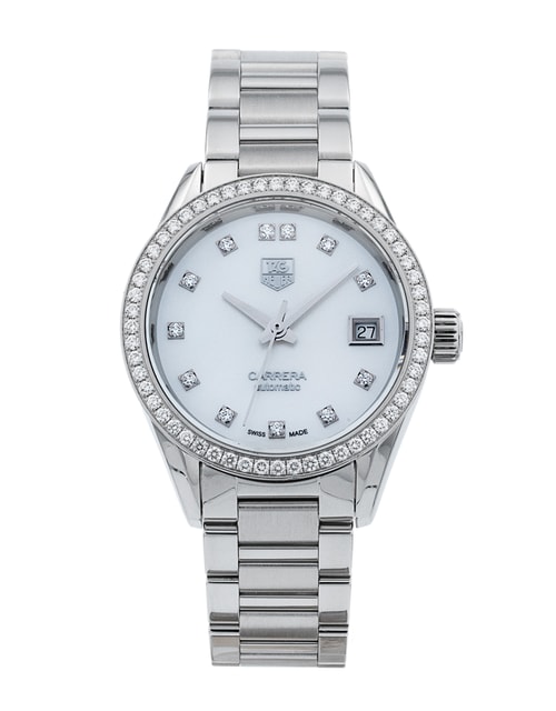Pre-Owned Tag Heuer Carrera Ladies WAR2415.BA0776 Watch Pre-Owned Tag Heuer Carrera Ladies WAR2415.BA0776 Watch