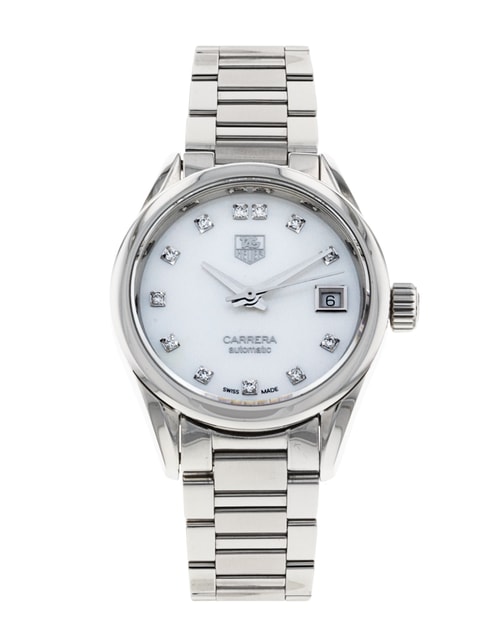 Pre-Owned Tag Heuer Carrera Ladies WAR2414.BA0776 Watch Pre-Owned Tag Heuer Carrera Ladies WAR2414.BA0776 Watch