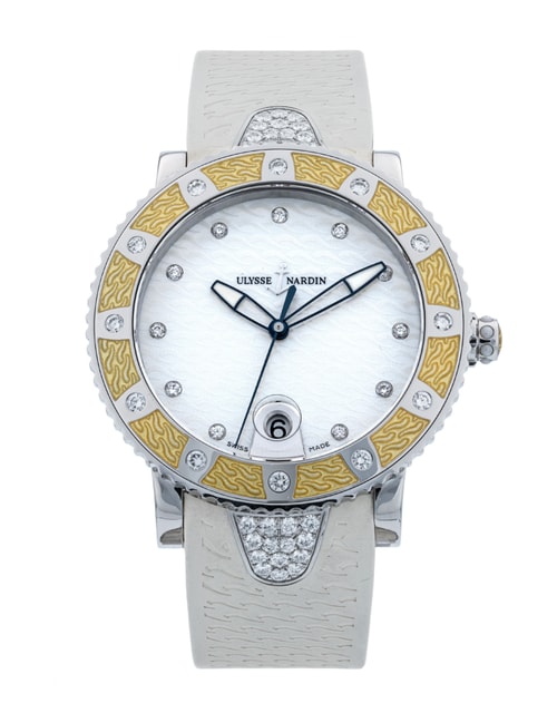 Pre-Owned Ulysse Nardin Marine 8103-101-3/00 Watch Pre-Owned Ulysse Nardin Marine 8103-101-3/00 Watch