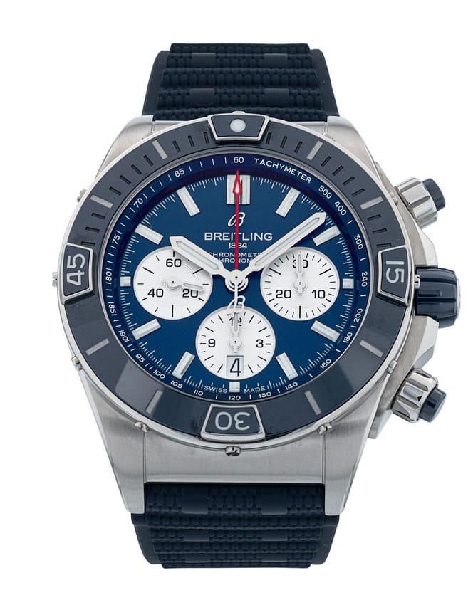 Breitling Super Chronomat B01 44 - Blue Baton Dial