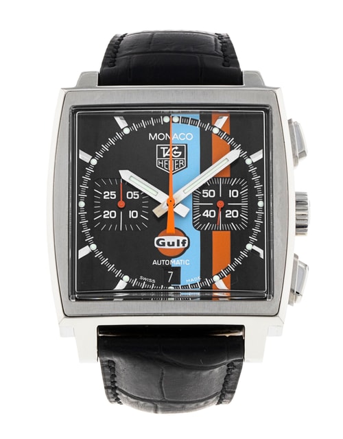 Pre-Owned Tag Heuer Monaco CW211A.FC6228 Watch Pre-Owned Tag Heuer Monaco CW211A.FC6228 Watch