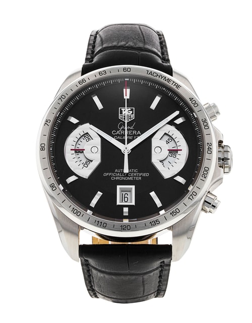 Pre-Owned Tag Heuer Grand Carrera CAV511A.FC6225 Watch Pre-Owned Tag Heuer Grand Carrera CAV511A.FC6225 Watch