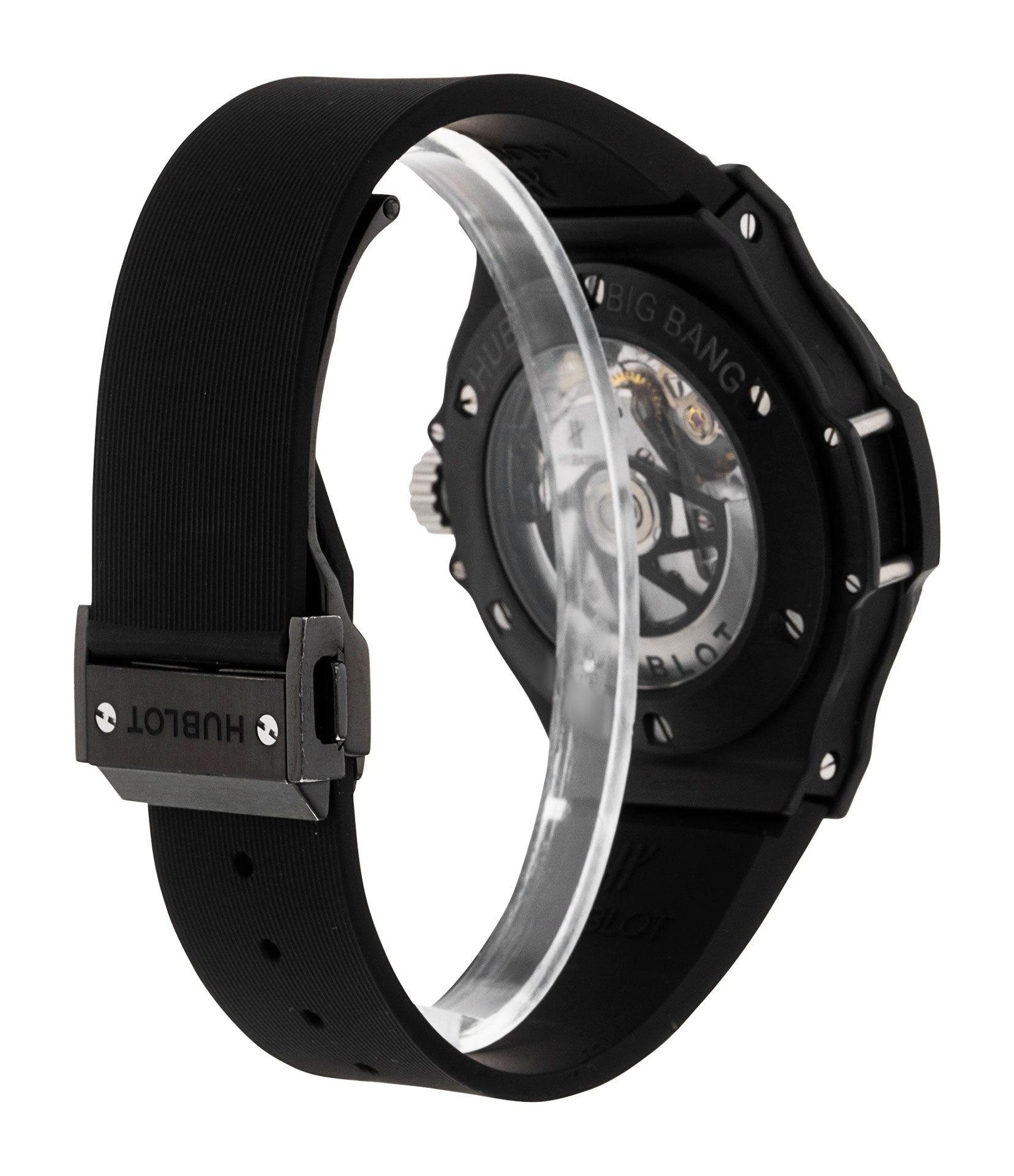 Hublot Big Bang - Black Carbon Dial & Rubber Strap
