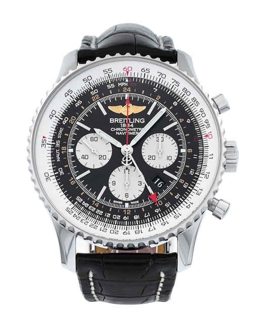 Pre-Owned Breitling Navitimer GMT AB0441 Watch Pre-Owned Breitling Navitimer GMT AB0441 Watch