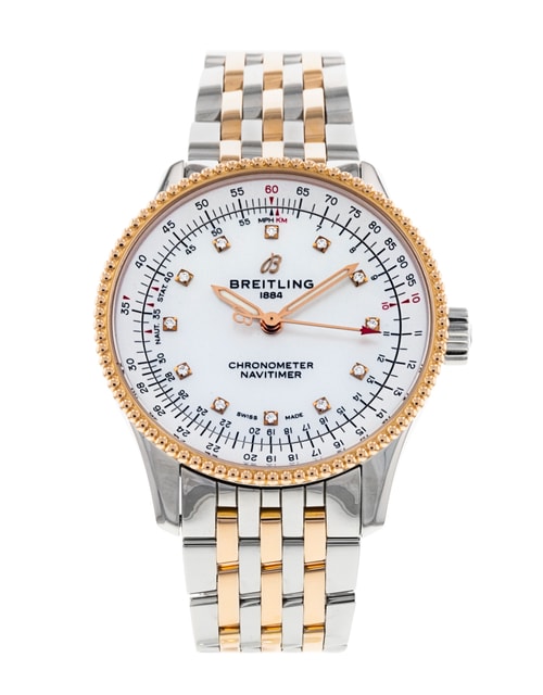 Pre-Owned Breitling Navitimer Automatic 35 U17395 Watch Pre-Owned Breitling Navitimer Automatic 35 U17395 Watch