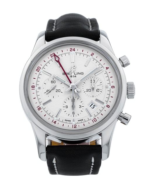 Gebrauchte Breitling Transocean Chronograph AB0451 Uhr Gebrauchte Breitling Transocean Chronograph AB0451 Uhr