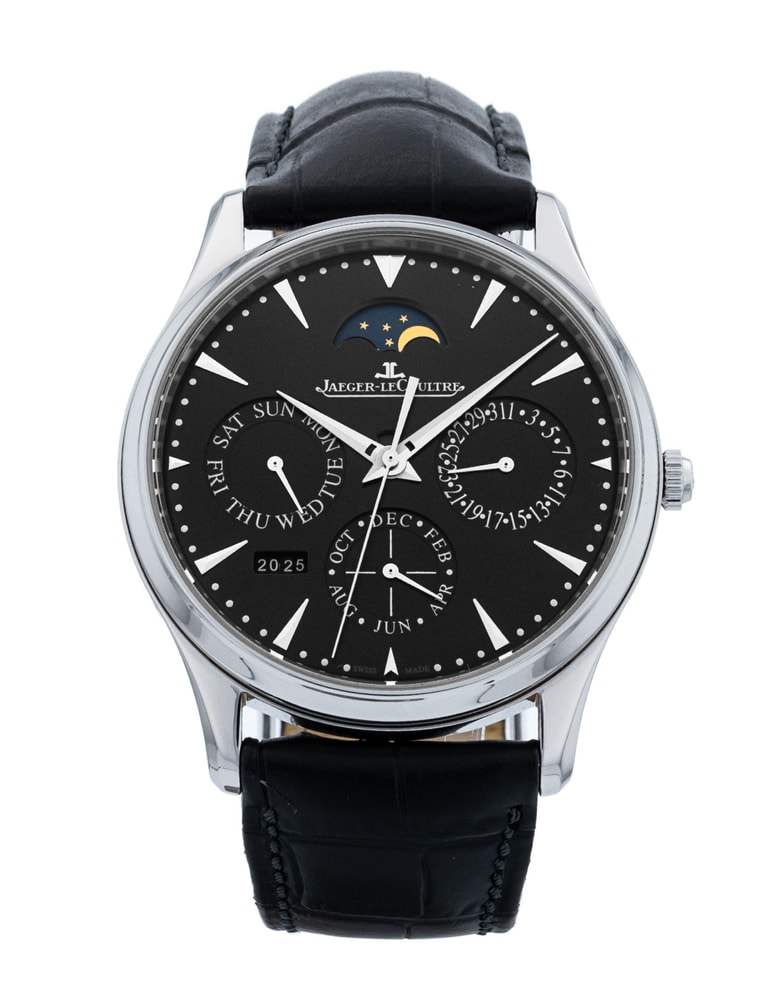 Jaeger-LeCoultre Master Ultra Thin Perpetual Black Dial