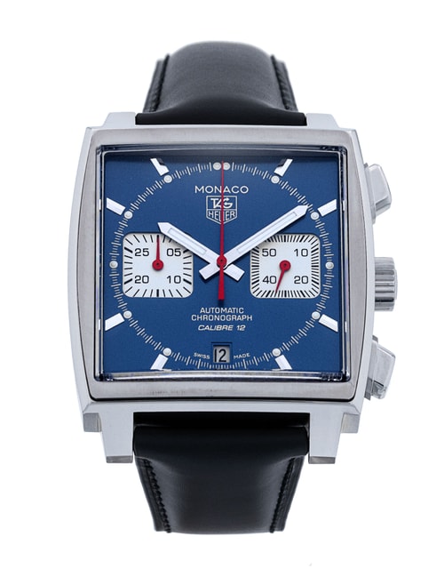 Pre-Owned Tag Heuer Monaco CAW2111.FC6356 Watch Pre-Owned Tag Heuer Monaco CAW2111.FC6356 Watch