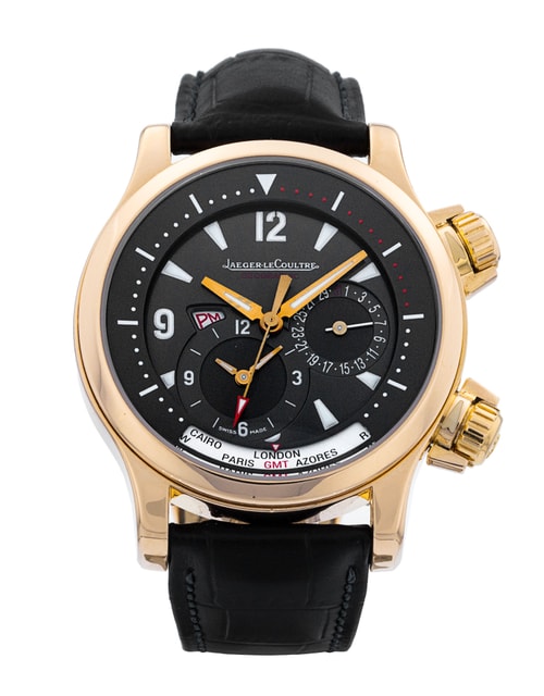 Pre-Owned Jaeger-LeCoultre Master Compressor Geographic 1712440 Watch Pre-Owned Jaeger-LeCoultre Master Compressor Geographic 1712440 Watch